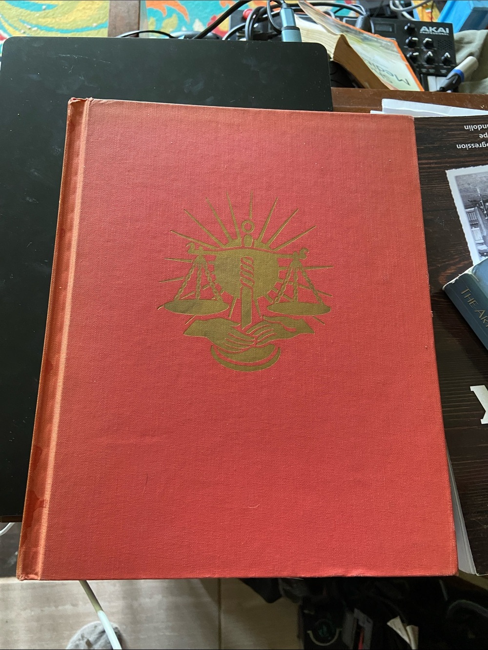 Vintage World HISTORY of FREEDOM DEMOCRACY book beautifully illustrated 4th July